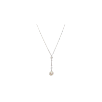 Collana Ambrosia Donna in Oro bianco Perla 2170/102/2 - 2170/102/2